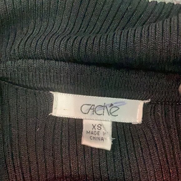 ASO GABRIELLE SOLIS DESPERATE HOUSEWIVES ALT Color Black Top Sweater RARE - Picture 8 of 8